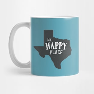 My Happy Place Texas Mug